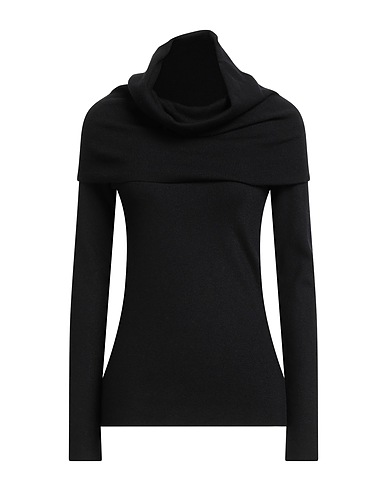 HAVEONE Pullover Schwarz 56% Viskose, 28% Polyester, 16% Polyamid