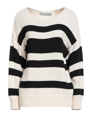 HAVEONE Sweater Cream 75% Acrylic, 10% Wool, 10% Viscose, 5% Alpaca wool