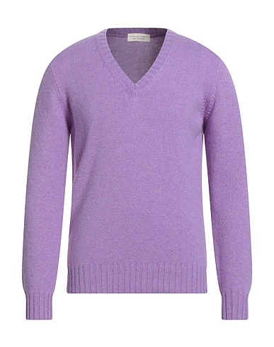 FILIPPO DE LAURENTIIS Cashmere jumper Lilac 100% Cashmere
