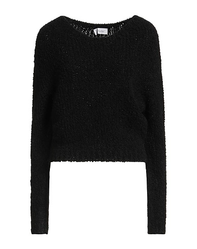 MOTEL Pullover Nero 61% Acrilico, 26% Lana, 13% Poliammide