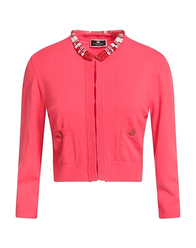 ELISABETTA FRANCHI Cardigan Coral 98% Viscose, 2% Elastane