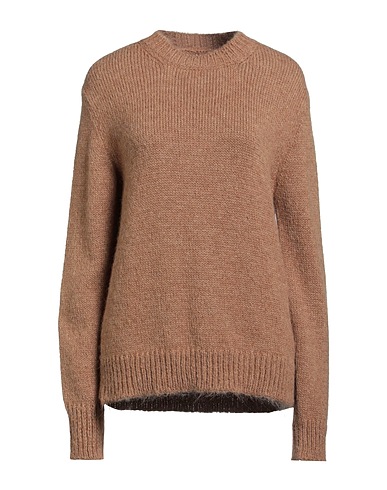 JIL SANDER Jumper Camel 81% Alpaca wool, 17% Virgin Wool, 2% Polyamide