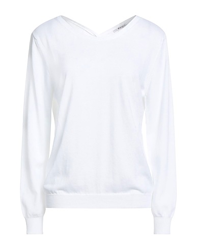 KANGRA Sweater White 100% Cotton