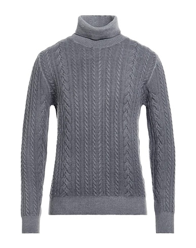 MASQ Polo neck Light grey 100% Wool