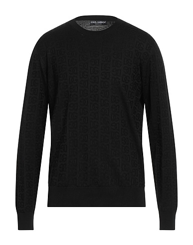 DOLCE&GABBANA Jumper Black 100% Silk