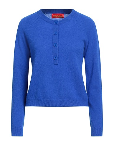 VICOLO Cashmere jumper DO YOU CASHMERE? Bright blue 100% Cashmere