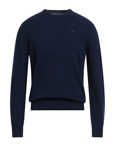 HACKETT Jumper Midnight blue 100% Lambswool