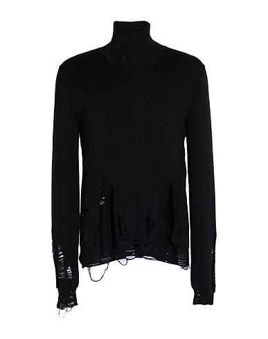 MM6 MAISON MARGIELA Turtleneck Black 50% Acrylic, 50% Virgin Wool