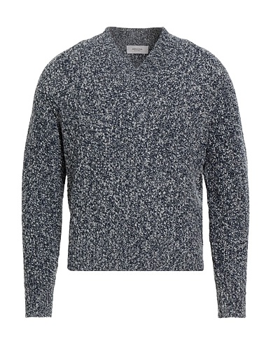 AGNONA Jumper Navy blue 55% Wool, 45% Cashmere, Metal