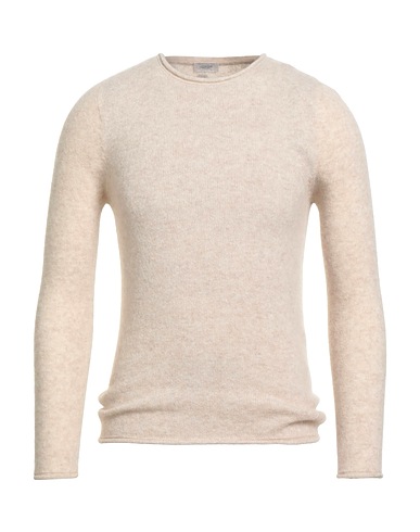 AGNONA Cashmere jumper Beige 71% Cashmere, 19% Silk, 10% Polyester, Metal