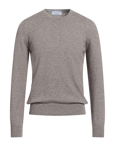 GRAN SASSO Sweater Taupe 80% Virgin Wool, 10% Viscose, 10% Cashmere
