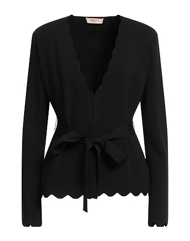 TWINSET Cardigan Black 54% Viscose, 44% Polyamide, 2% Elastane