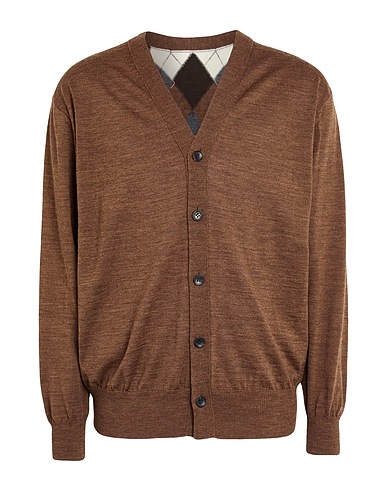 JUNYA WATANABE Cardigan Brown 100% Wool