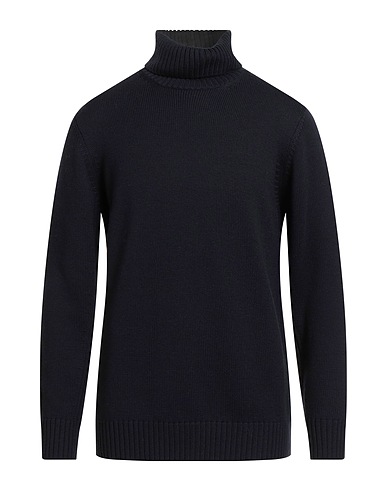 KANGRA Turtleneck Midnight blue 100% Wool