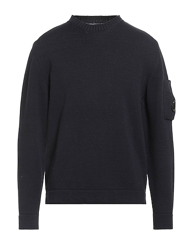 C.P. COMPANY Pullover Blu notte 100% Cotone