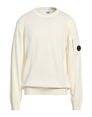 C.P. COMPANY Sweater White 100% Cotton