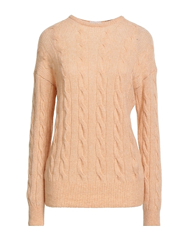 AGNONA カシミヤニット ベージュ カシミヤ 71% / シルク 19% / ポリエステル 10%