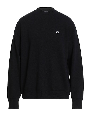 BALENCIAGA Polo neck GARDE-ROBE Black 100% Wool, Polyamide, Polyester