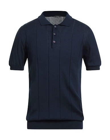 KITON Pullover Blu notte 100% Cotone