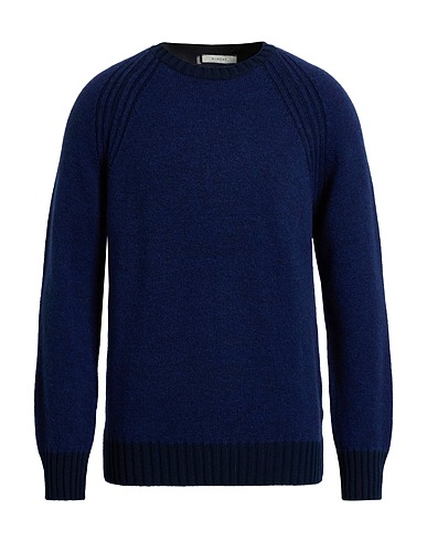 DIKTAT Jumper Midnight blue 38% Wool, 34% Acrylic, 26% Polyamide, 2% Elastane