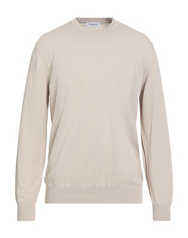 KANGRA Pullover Beige 100% Cotone