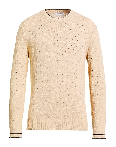 KANGRA Jumper Sand 90% Cotton, 10% Polyamide