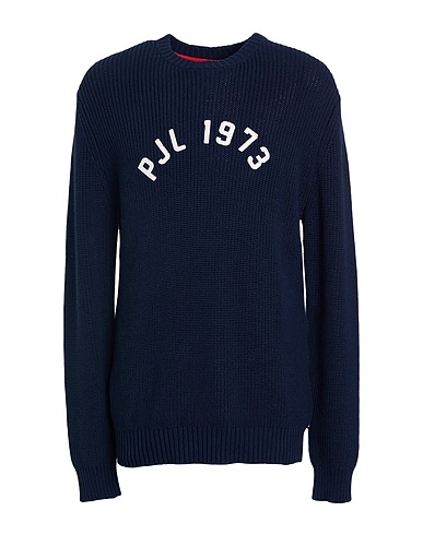 PEPE JEANS Jumper Navy blue 100% Cotton