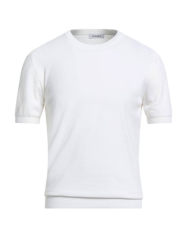KANGRA Jumper White 64% Cotton, 36% Polyamide