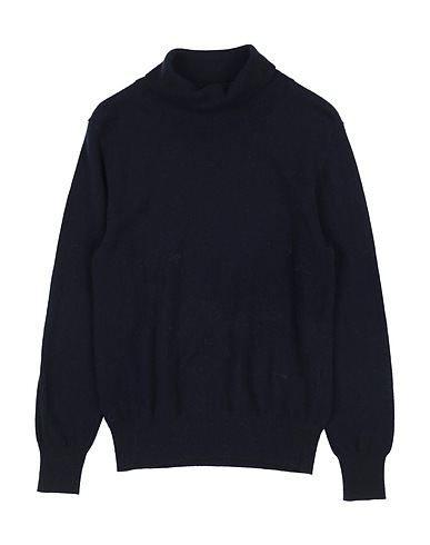 PAOLO PECORA Rollkragenpullover Nachtblau 33% Viskose, 23% Nylon, 20% Baumwolle, 20% Lammwolle, 4% Kaschmir