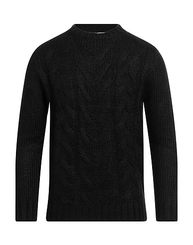 OVER/D Pullover Schwarz 100% Acryl