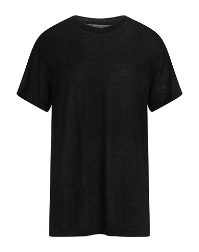 THE ELDER STATESMAN Sweater Black 85% Cotton, 15% Cashmere