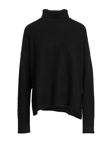 REFRIGIWEAR Μπλούζα ζιβάγκο Μαύρο 50% Γιακ, 50% Μαλλί