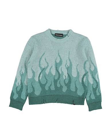 VISION OF SUPER Sweater Turquoise 47% Acrylic, 27% Mohair wool, 26% Polyamide