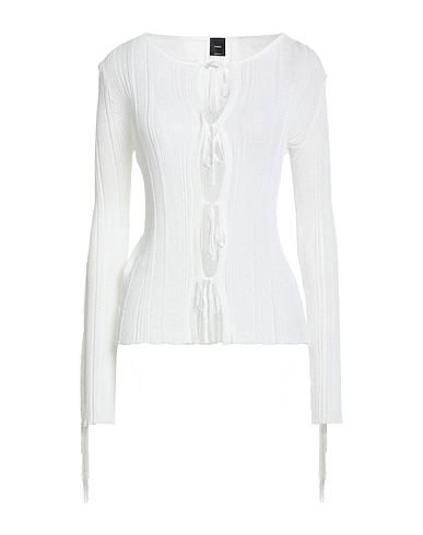 PINKO Cardigan Ivory 88% Viscose, 12% Polyamide