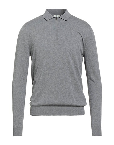 LUIGI BORRELLI NAPOLI Sweater Grey 100% Cotton