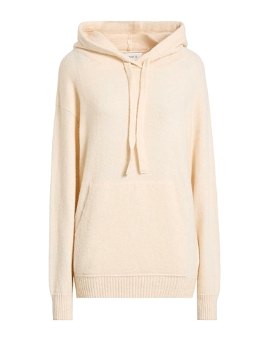 LANEUS Cashmere jumper Cream 71% Cashmere, 19% Silk, 10% Polyester