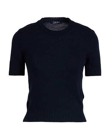 'S MAX MARA Sweater Midnight blue 100% Virgin Wool
