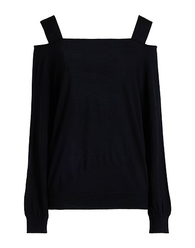 KANGRA Jumper Black 100% Wool