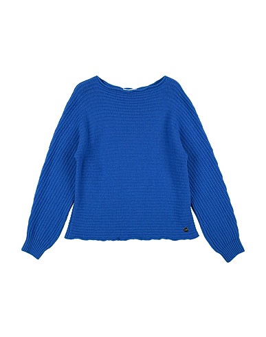 SIMONETTA Jumper Blue 47% Virgin Wool, 30% Viscose, 15% Polyamide, 8% Cashmere