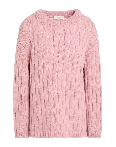 ZANONE Jumper BY SLOWEAR ROSA ANTICO 68% Alpaca wool, 22% Polyamide, 10% Wool