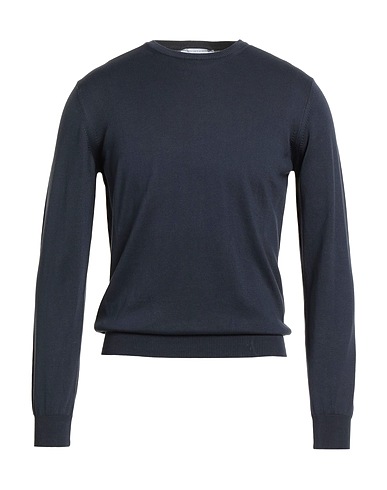 FILIPPO DE LAURENTIIS Jumper Slate blue 100% Cotton