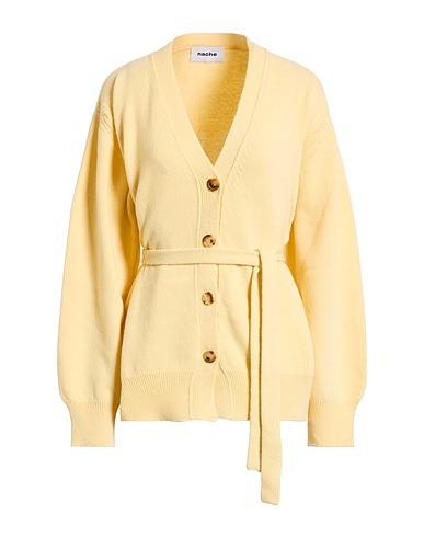 HACHE Cardigan Yellow 100% Wool