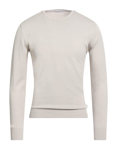 FILIPPO DE LAURENTIIS Sweater Light grey 100% Cotton
