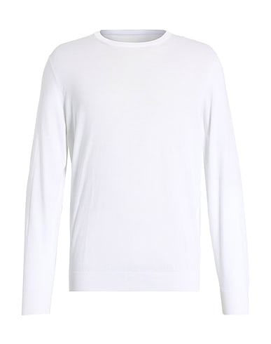 FEDELI Jumper FOR BONGENIE GRIEDER White 100% Cotton