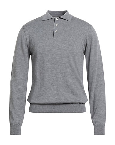PAOLONI Pullover Grigio 100% Lana