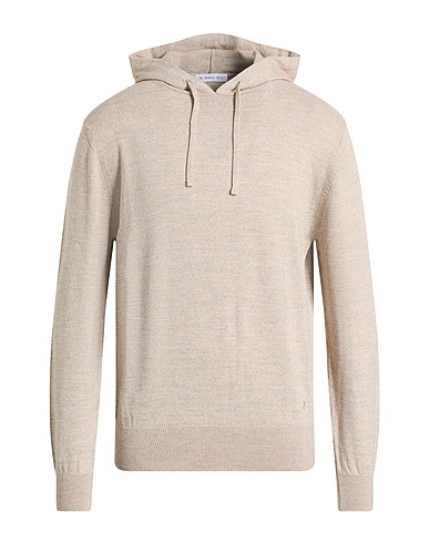 MANUEL RITZ Jumper Taupe 50% Virgin Wool, 50% Acrylic