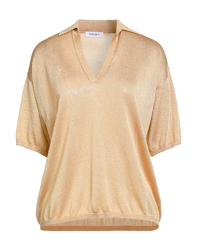KANGRA Sweater Beige 87% Viscose, 13% Metallic fiber
