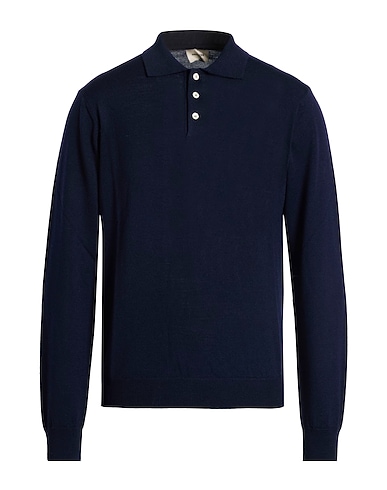 PAOLONI Jumper Midnight blue 100% Wool