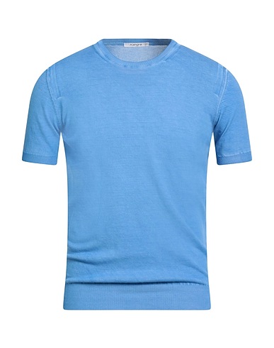 KANGRA Πουλόβερ Ανοιχτό μπλε 100% Βαμβάκι