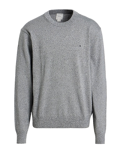 CALVIN KLEIN Sweater Grey 100% Cotton